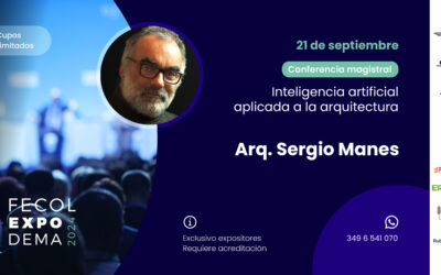 Conferencia magistral:  «Inteligencia artificial aplicada a la arquitectura» por Sergio Manes